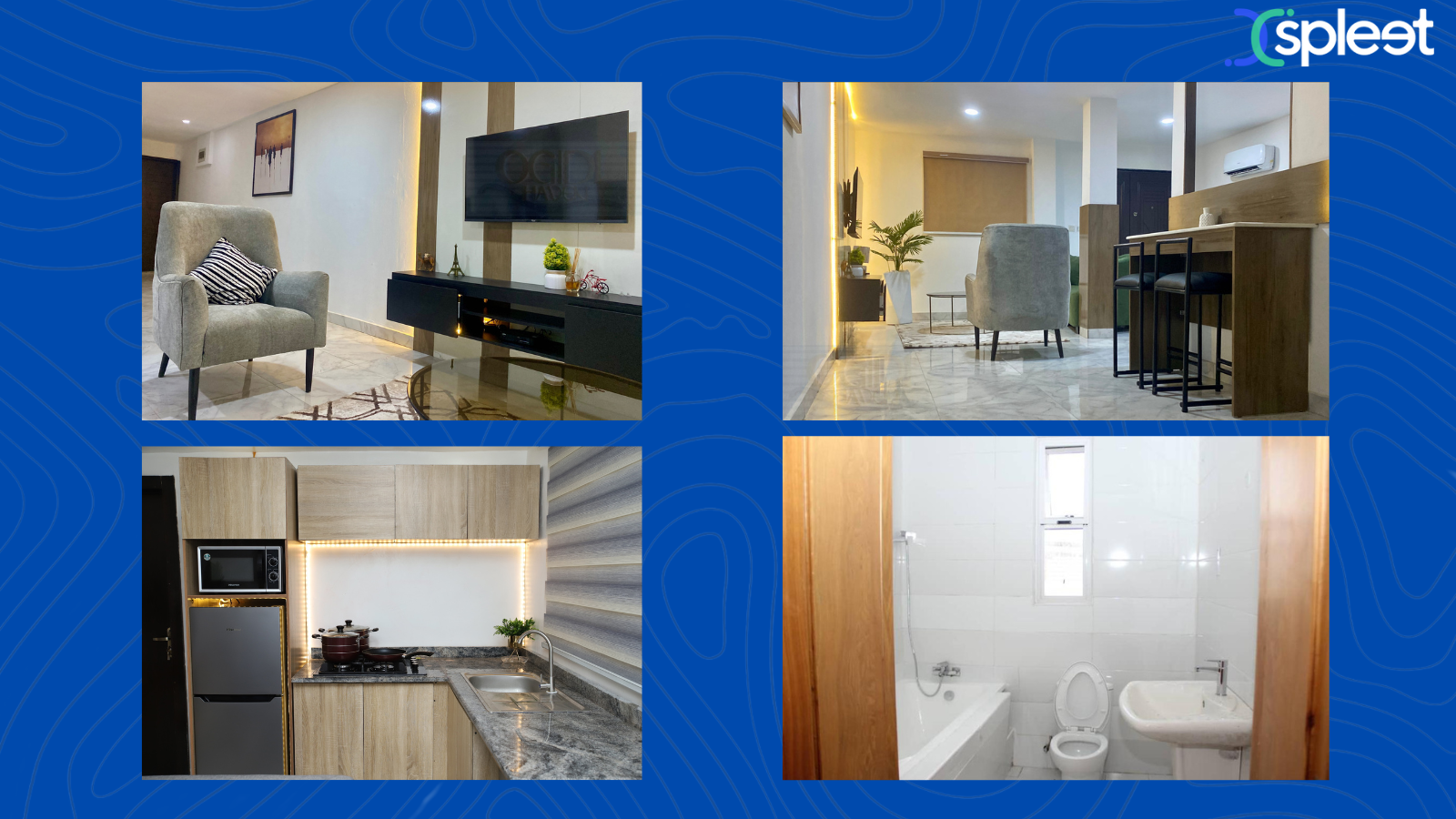 Images of fully furnished apartments on Spleet