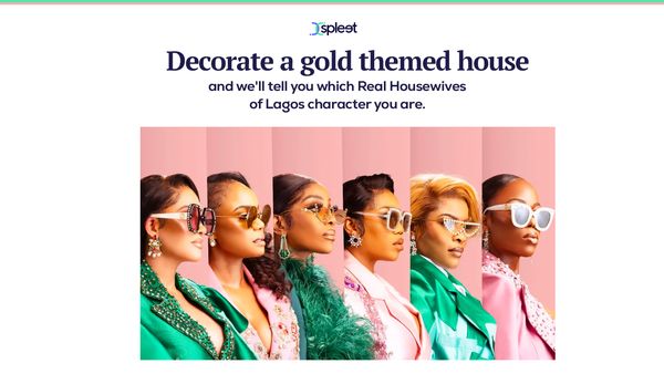 Decorate a gold themed house and we'll tell you which Real Housewives of Lagos character you are.